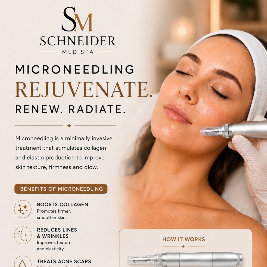 Regular Microneedling Pen at Schneider Med Spa in Ocoee, FL