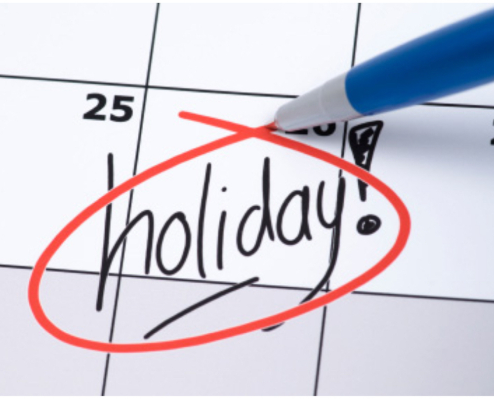 Working On Any Holiday