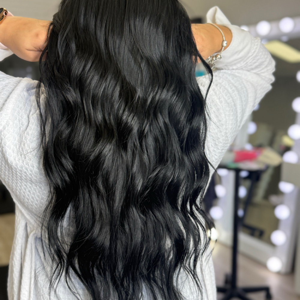 🩶Extensions Install at Hair Art by Paola in Round Rock, TX