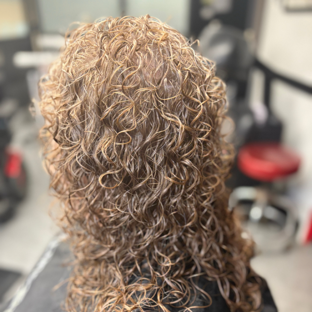 Long Hair Perm at Hot Heads on Campus in Muncie, IN