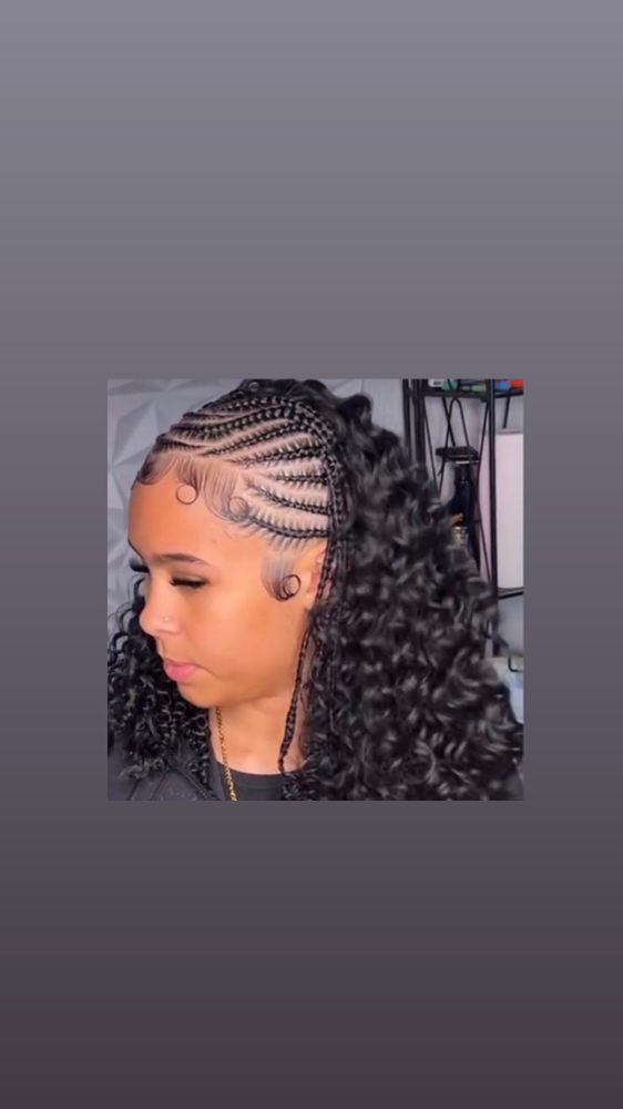Half Fulani x Quickweave at StarXStylist in Port St.Lucie, FL