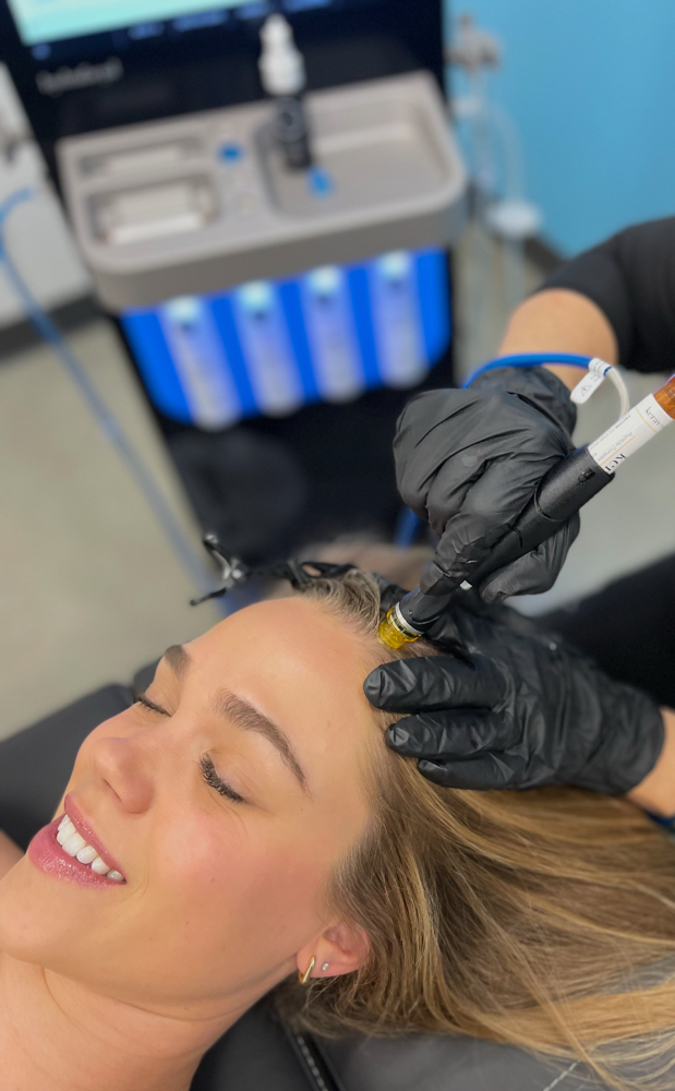 The Keravive Scalp Ritual