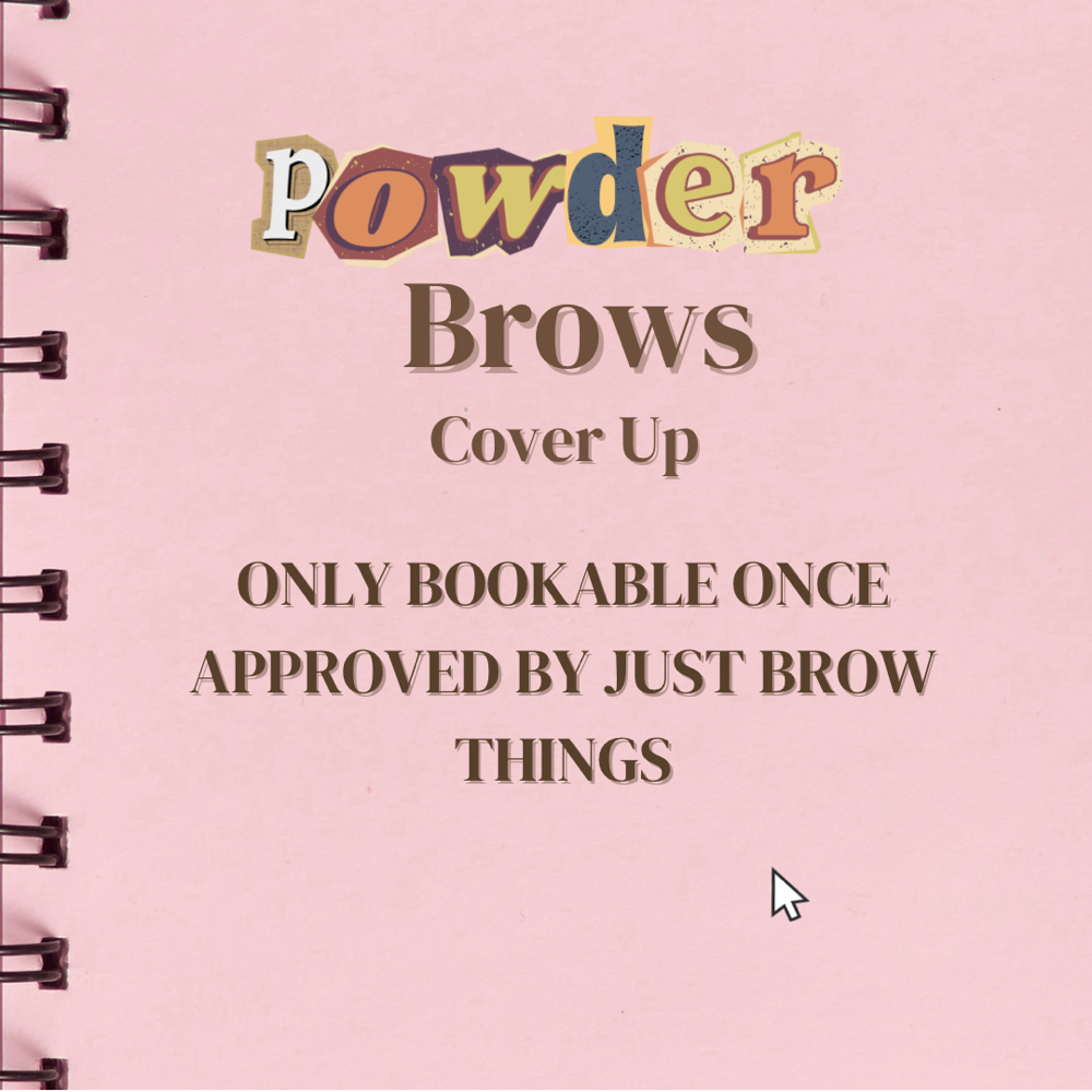 Powder Brow Cover Up