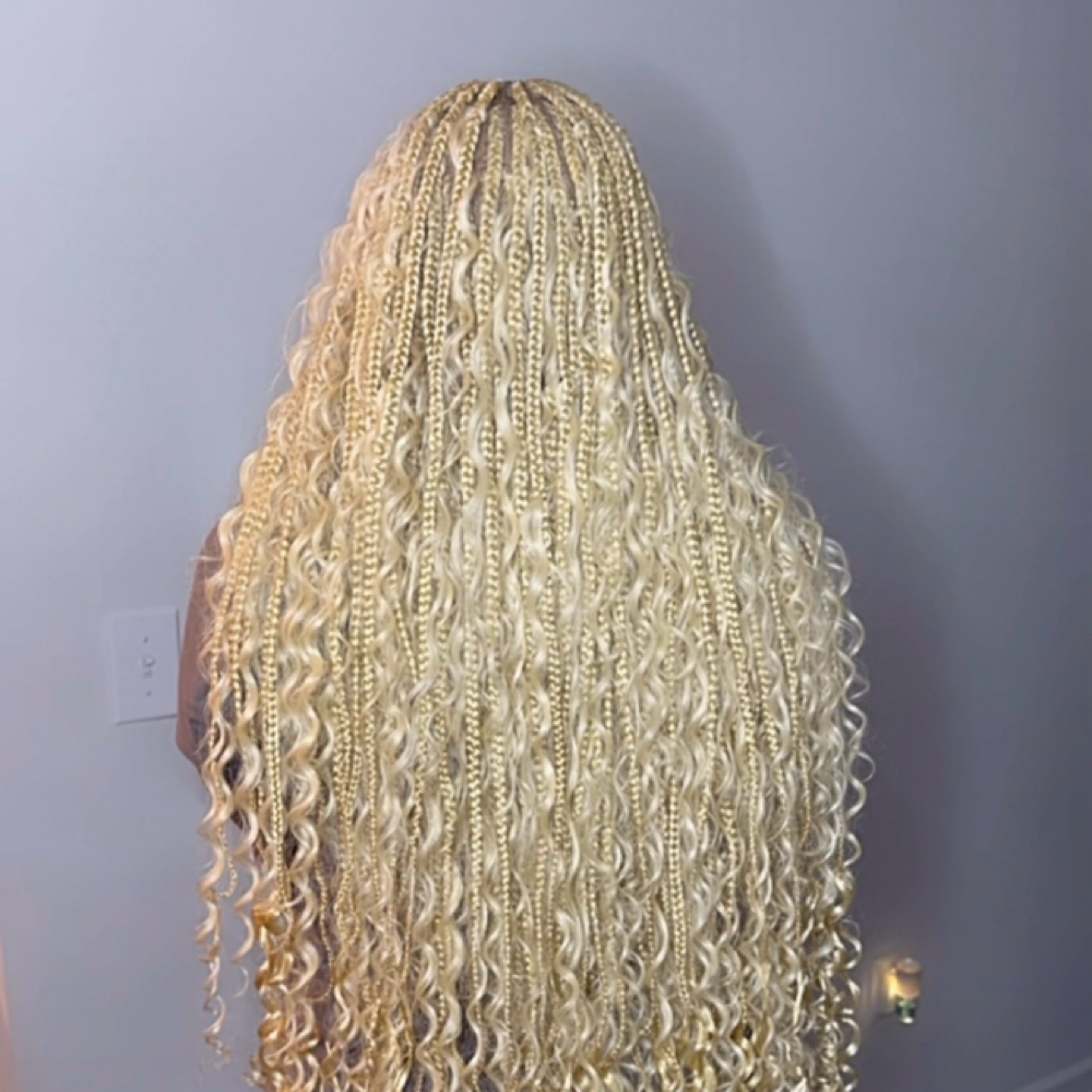 Long Tribal Boho Braids at Kstylez in West Point, GA