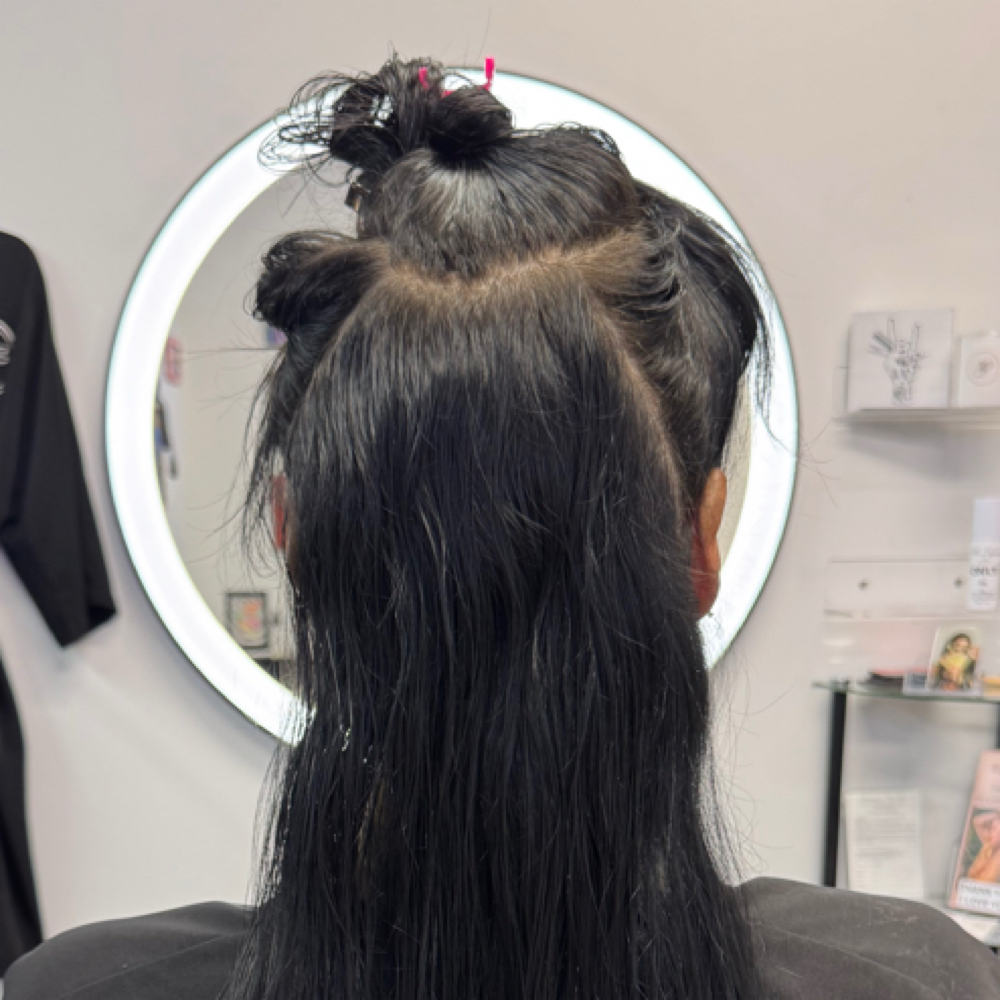 Grey Cover Only at Hair Extensions with Caiti in Saint Petersburg, FL