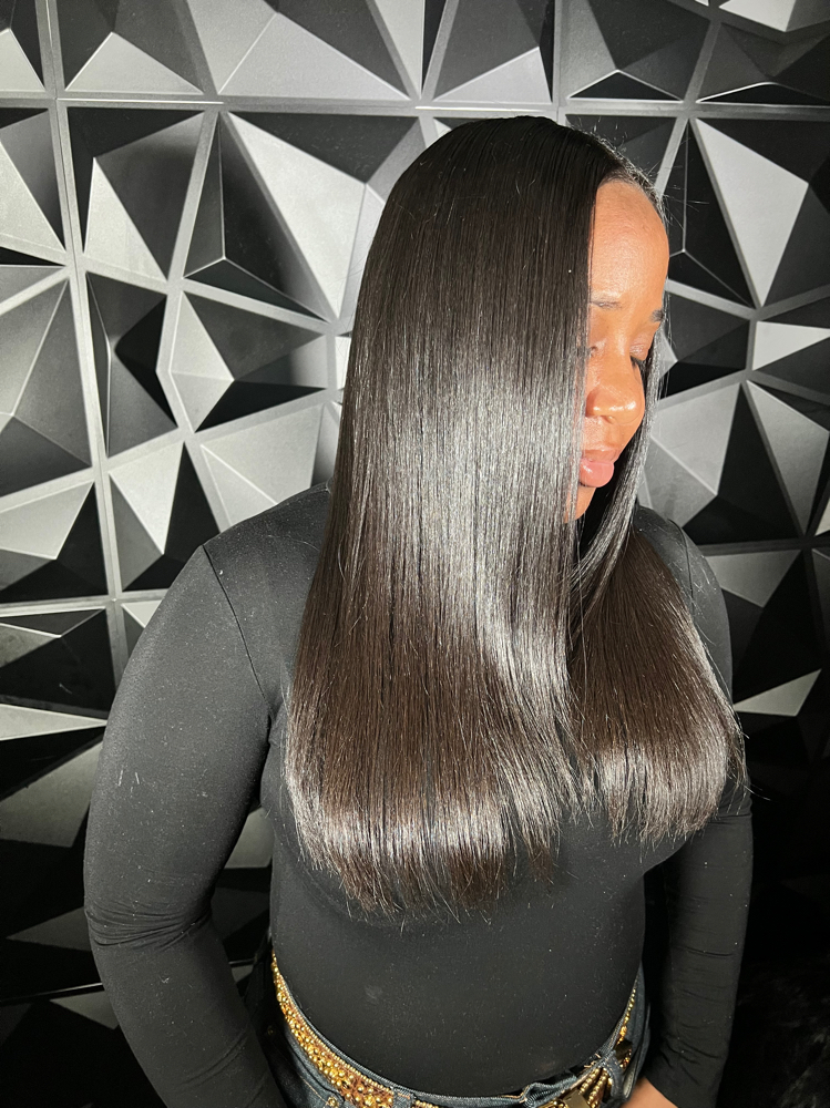 Silk Press at My Alluring Strands in Los Angeles, CA