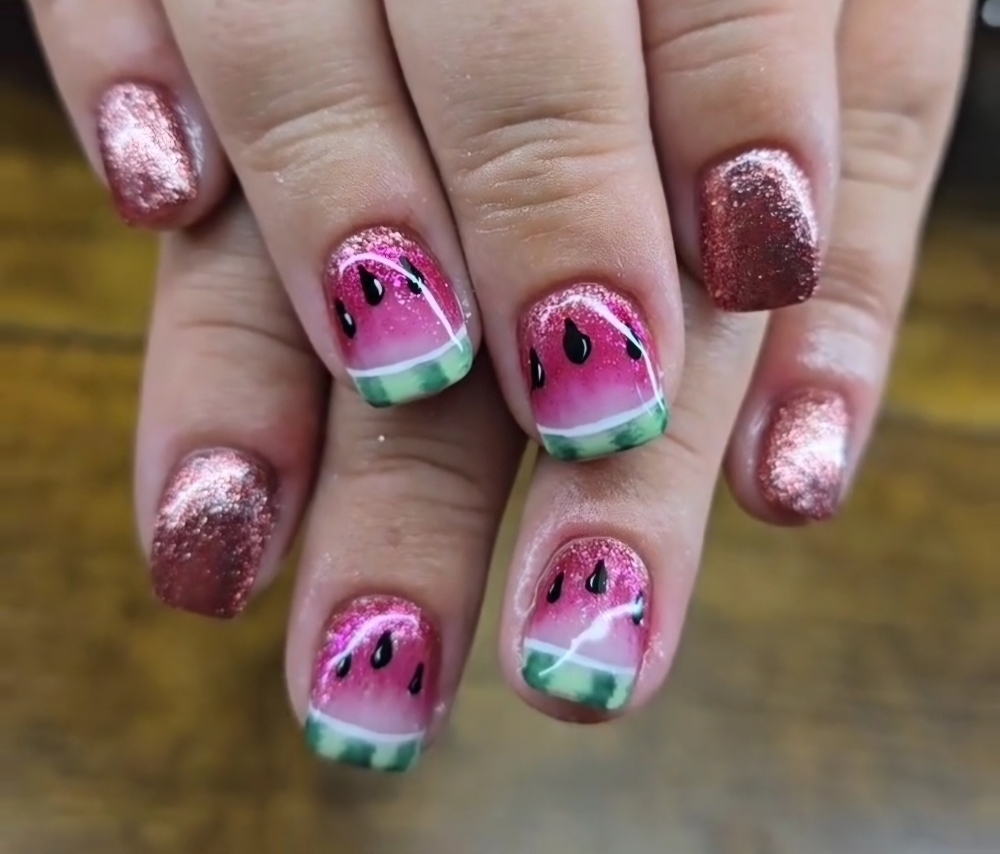 Hard Gel Manicure Advanced Art