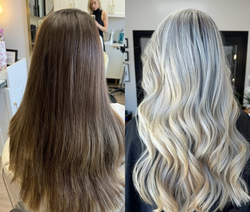Blonde Transformation at Claudette - Blondes And Champagne in San Diego, CA