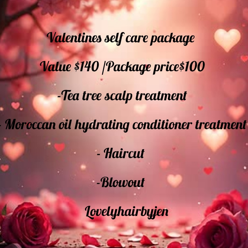 Valentines Selfcare Package at LOVELY HAIR BY JEN in Riverside, CA