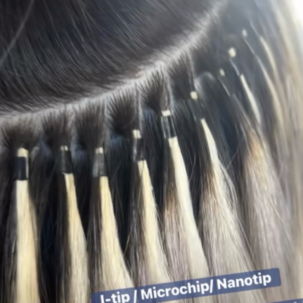 I-tip/Microchip NEW INSTALL at Karina Hair Extensions in Bakersfield, CA