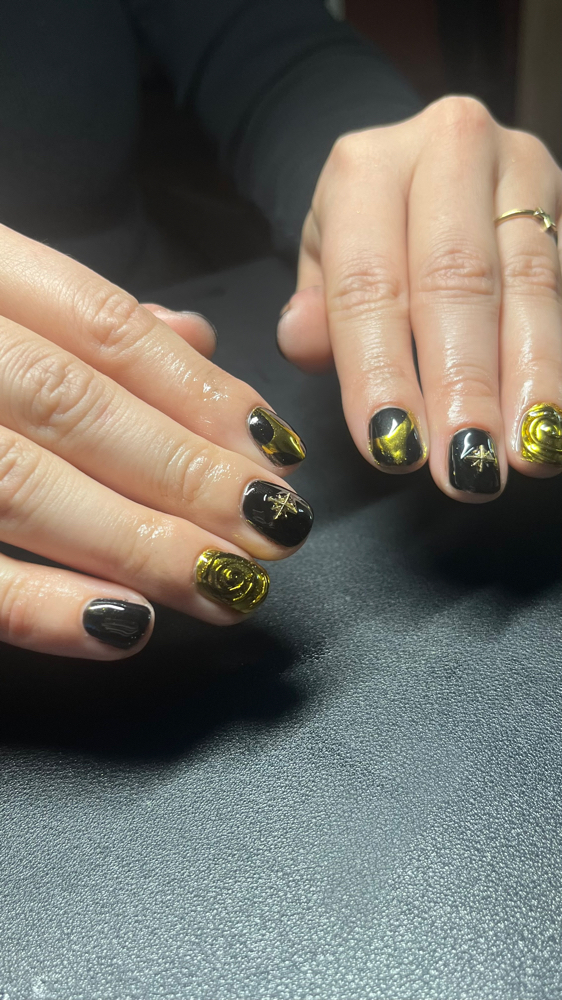 Gel Manicures With Design at Nail Plug 775 in Reno, NV
