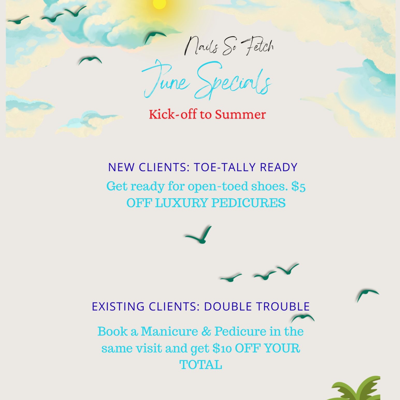 June Special - New Clients at Nails So Fetch by Chelsea in Greenwood, SC