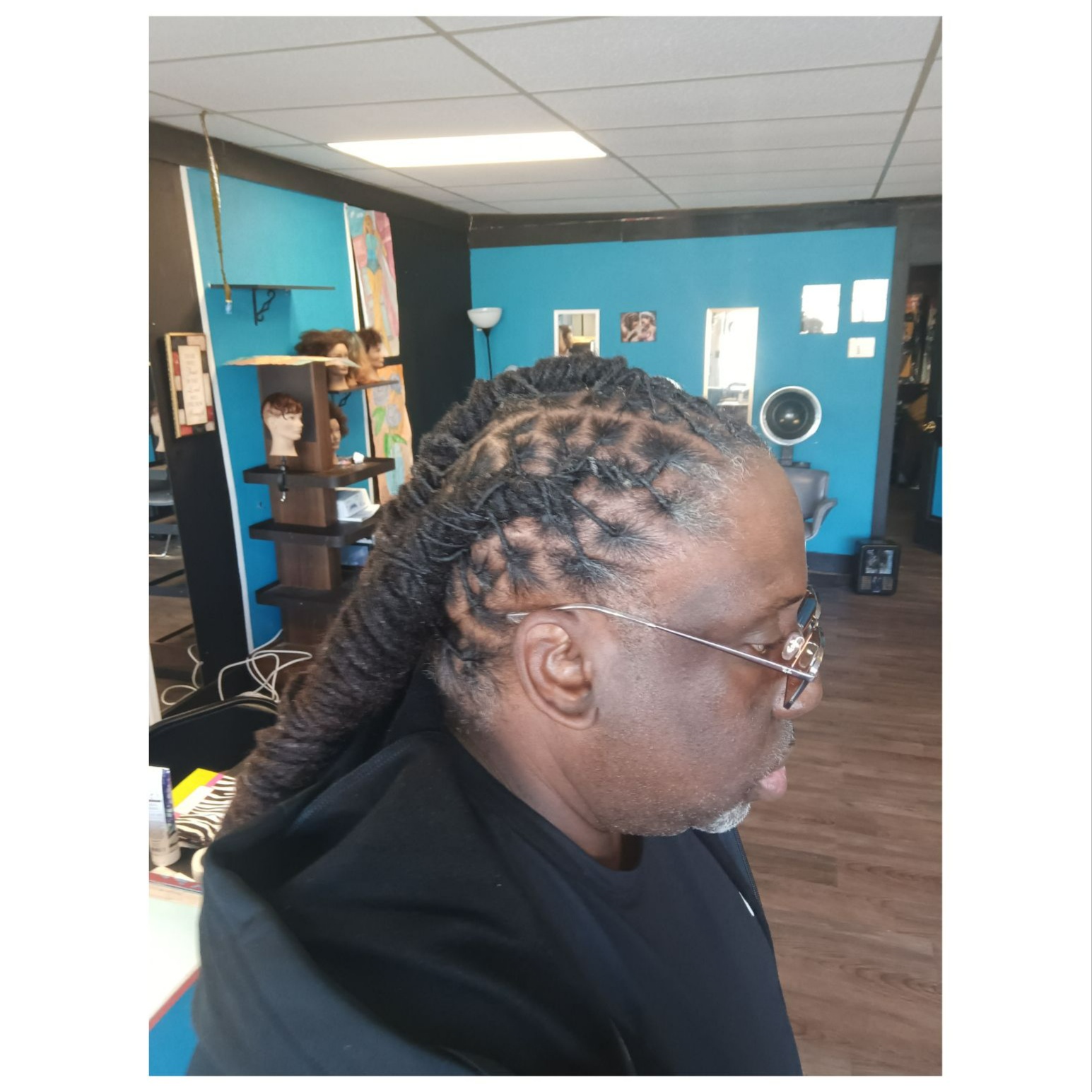 Loc Retwist and style