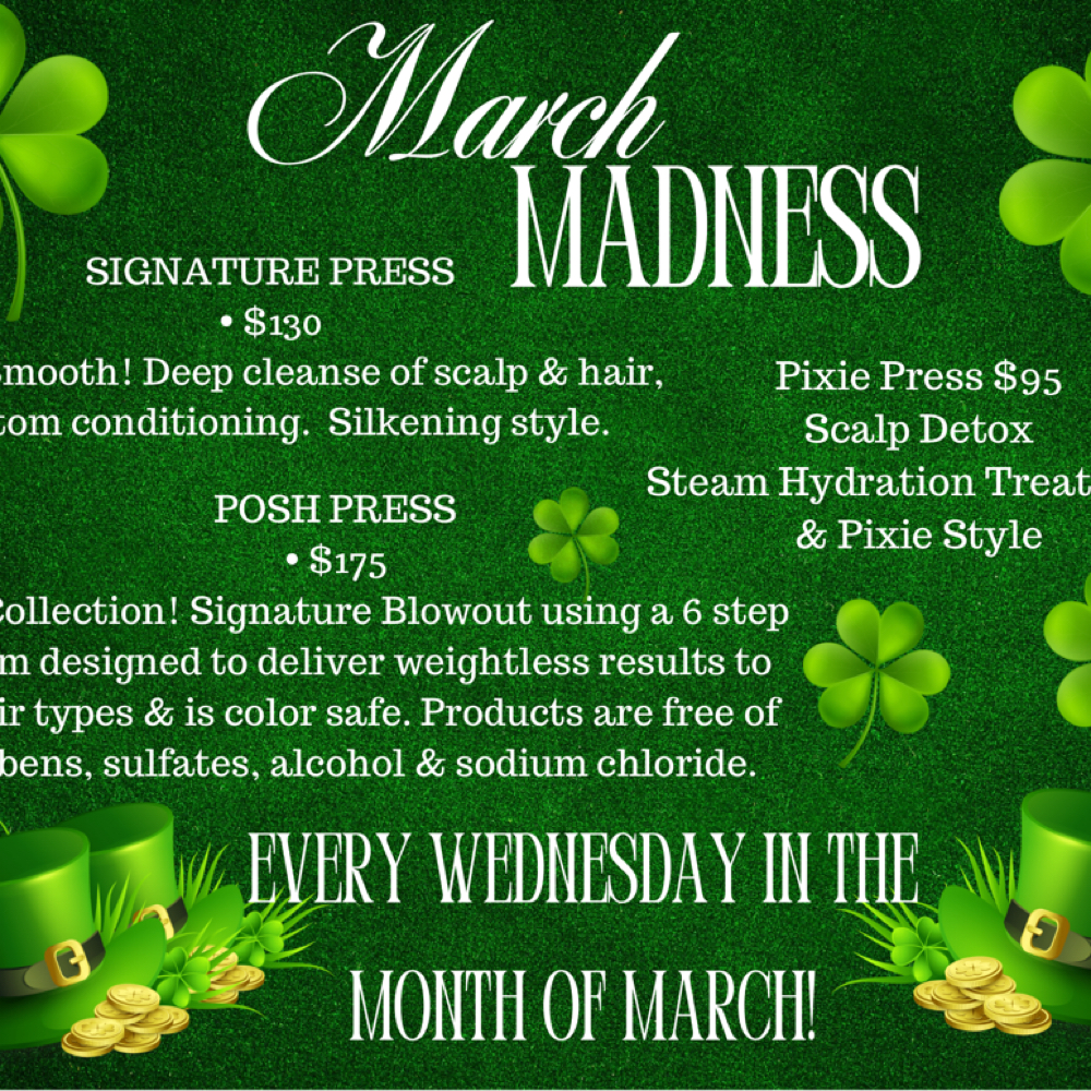 Signature Press at Salon Zen in Charlotte, NC