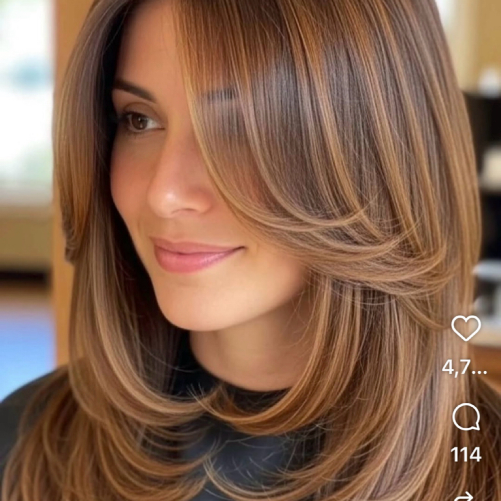 Partial Highlights & Hair Blow Dry at Hair by Faby in Deerfield Beach, FL