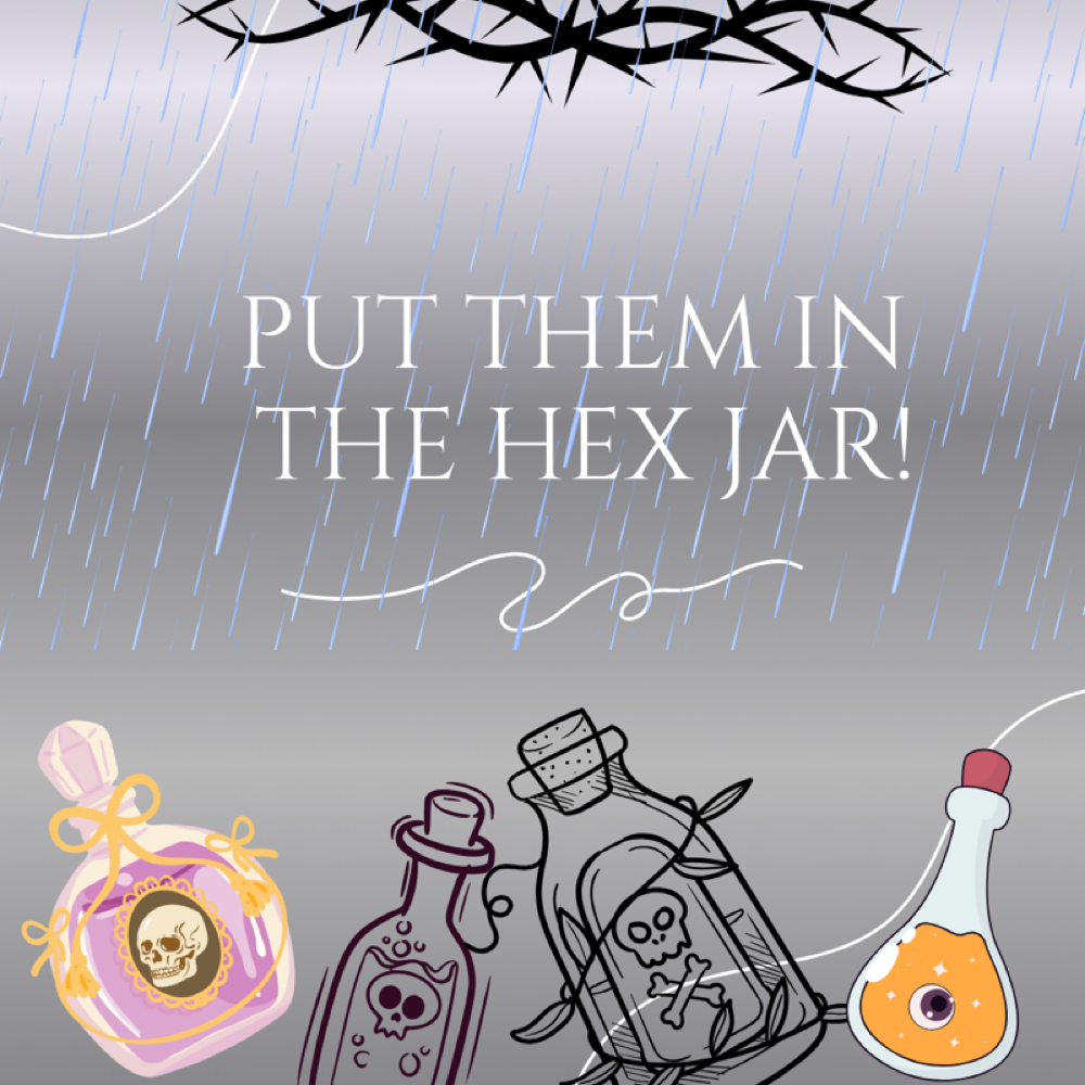 Put A Name In The Hex Jar at The Parted Veil in West Babylon, NY