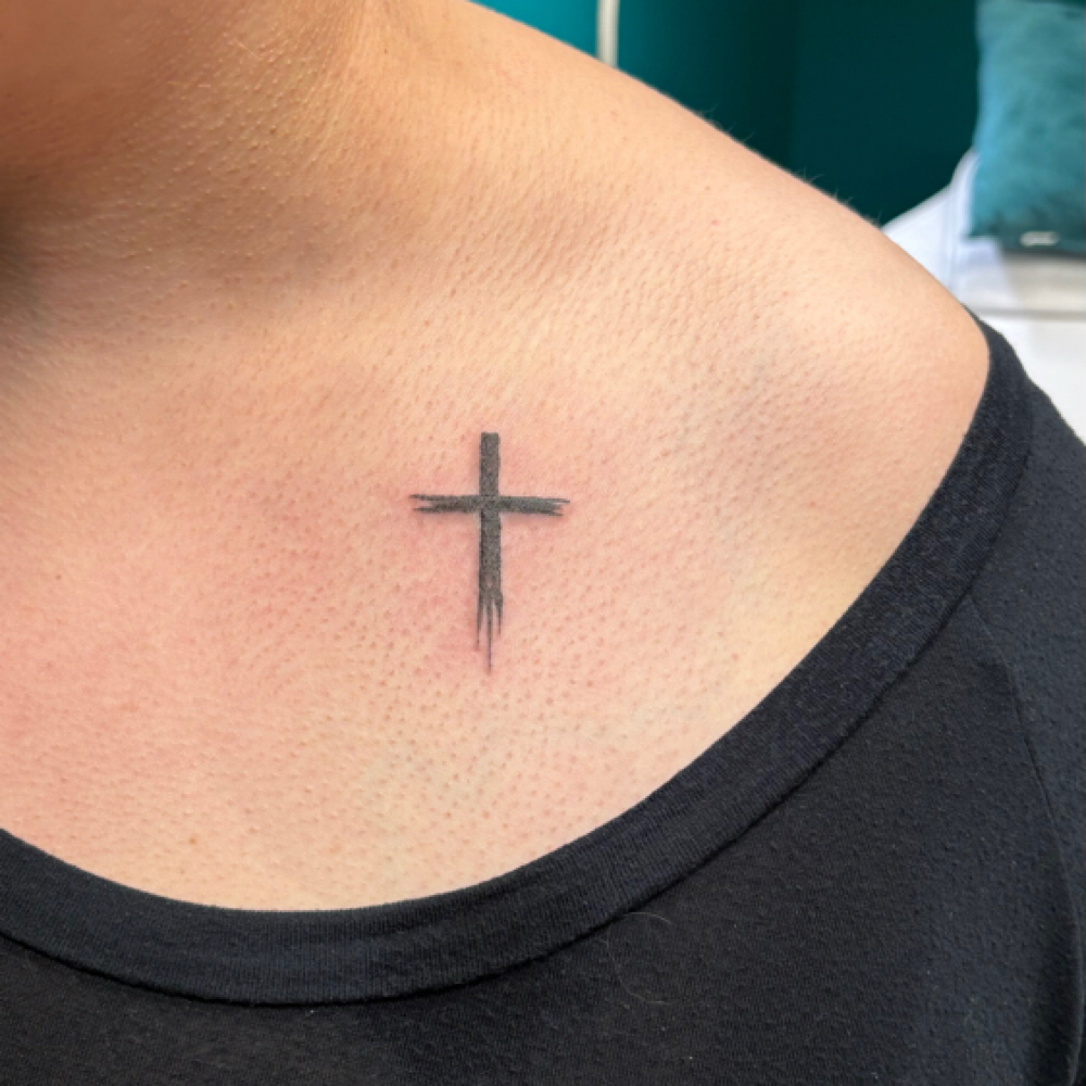 Fine Line Tiny (micro-2inches) at Tiny Elephant Ink in Omaha, NE