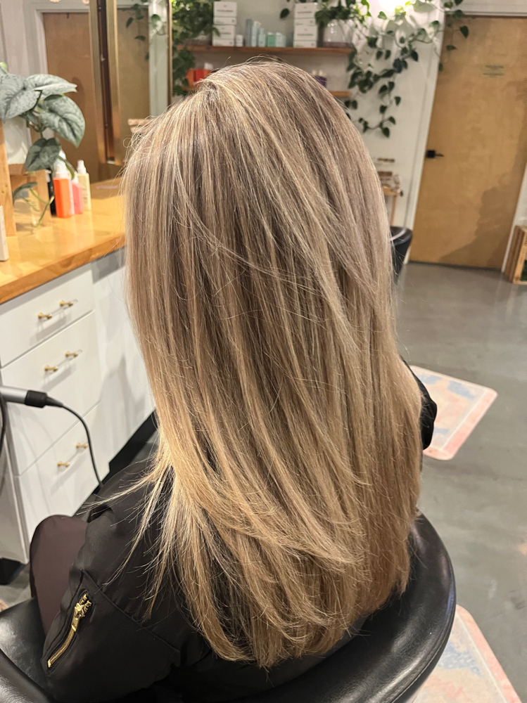 Full Balayage/Highlight + haircut