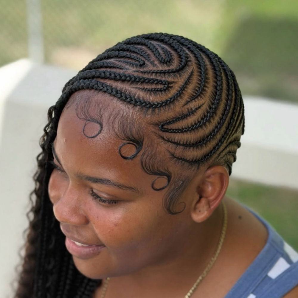 Boho Lemonade braids (W) Length at Candy’sbraidingsalon in detroit, MI