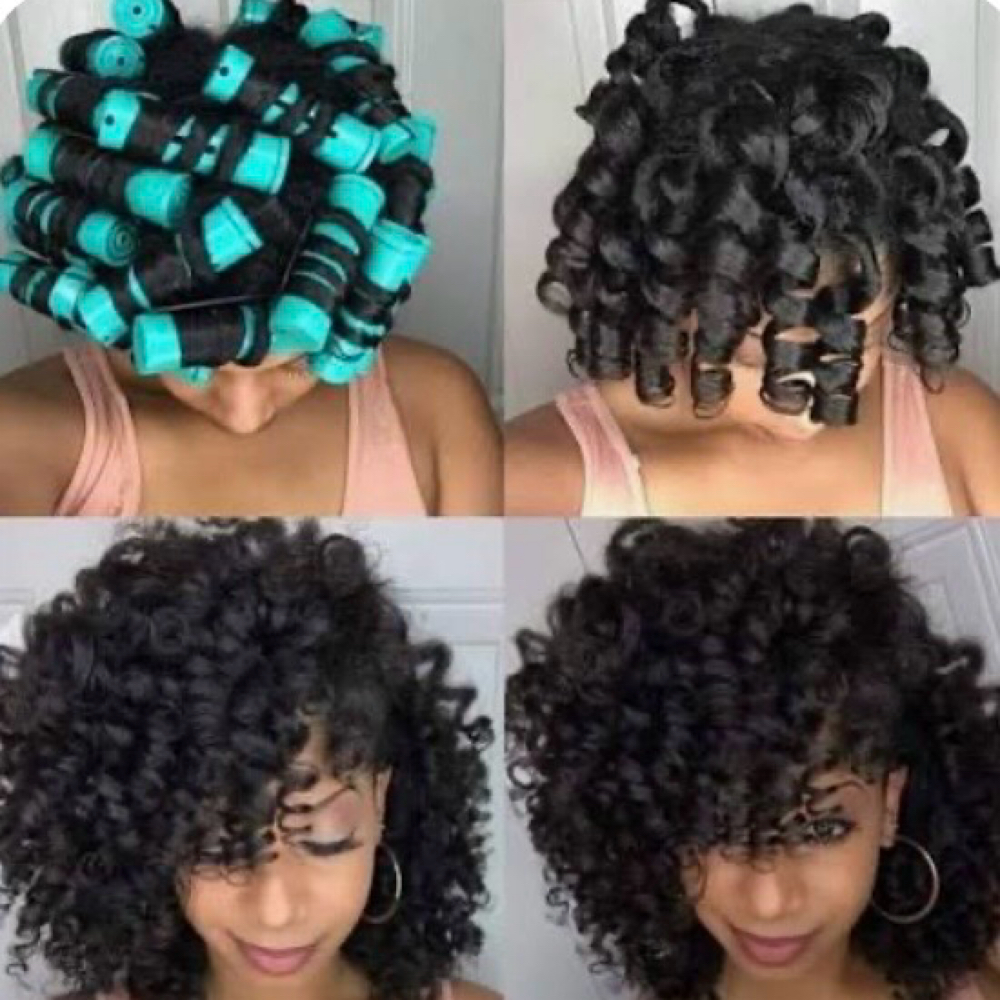 Rod Set at Radiant Roots Salon & Spa in Danville, IL