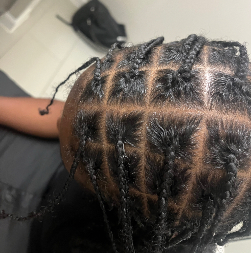 regular braids at Touchedbyyasiii in Atlanta, GA