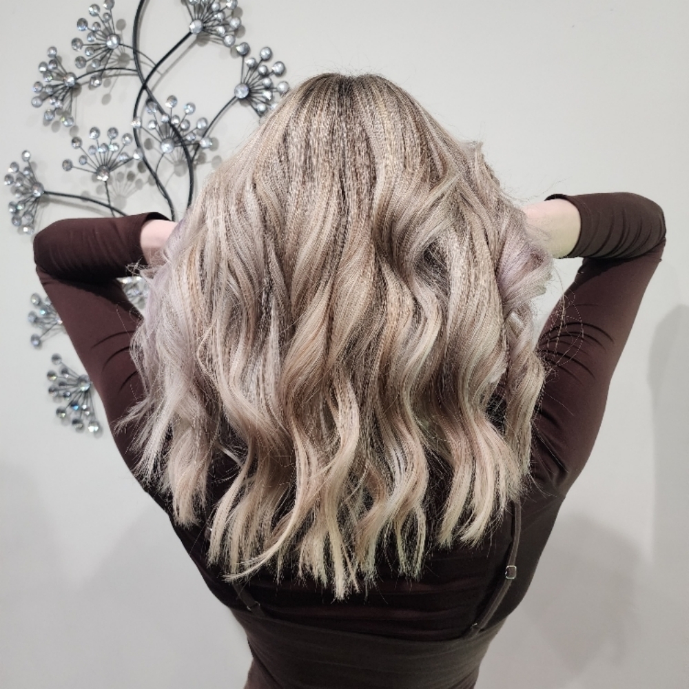 Full Custom Blonding at Moon and Sea Luxury Salon LLC in Avon, CT