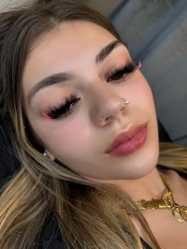 Colored Lash Extensions