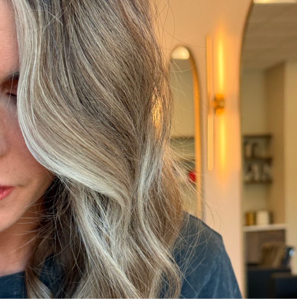 Mallory Color + Cut Appointment at KB Salon + Weddings in Bondurant, IA