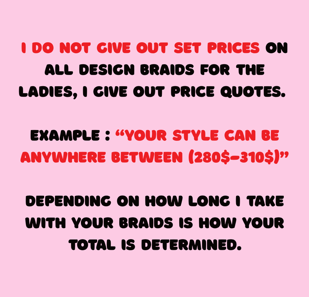 NO SET PRICES at YOLY’S BEAUTY BAR in Berlin, CT