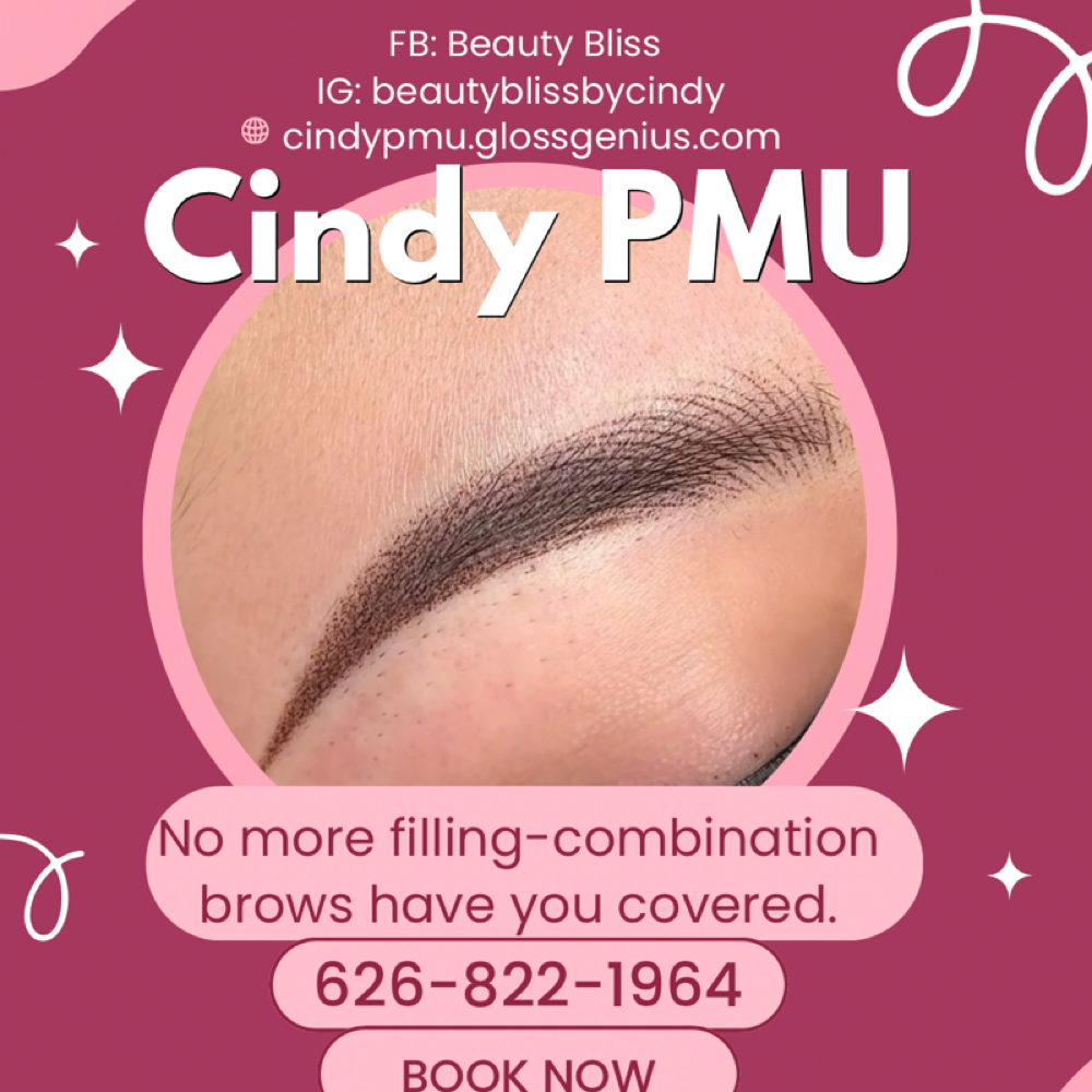 Combination Brows – Hair Strokes + at Cindy PMU in Arcadia, CA