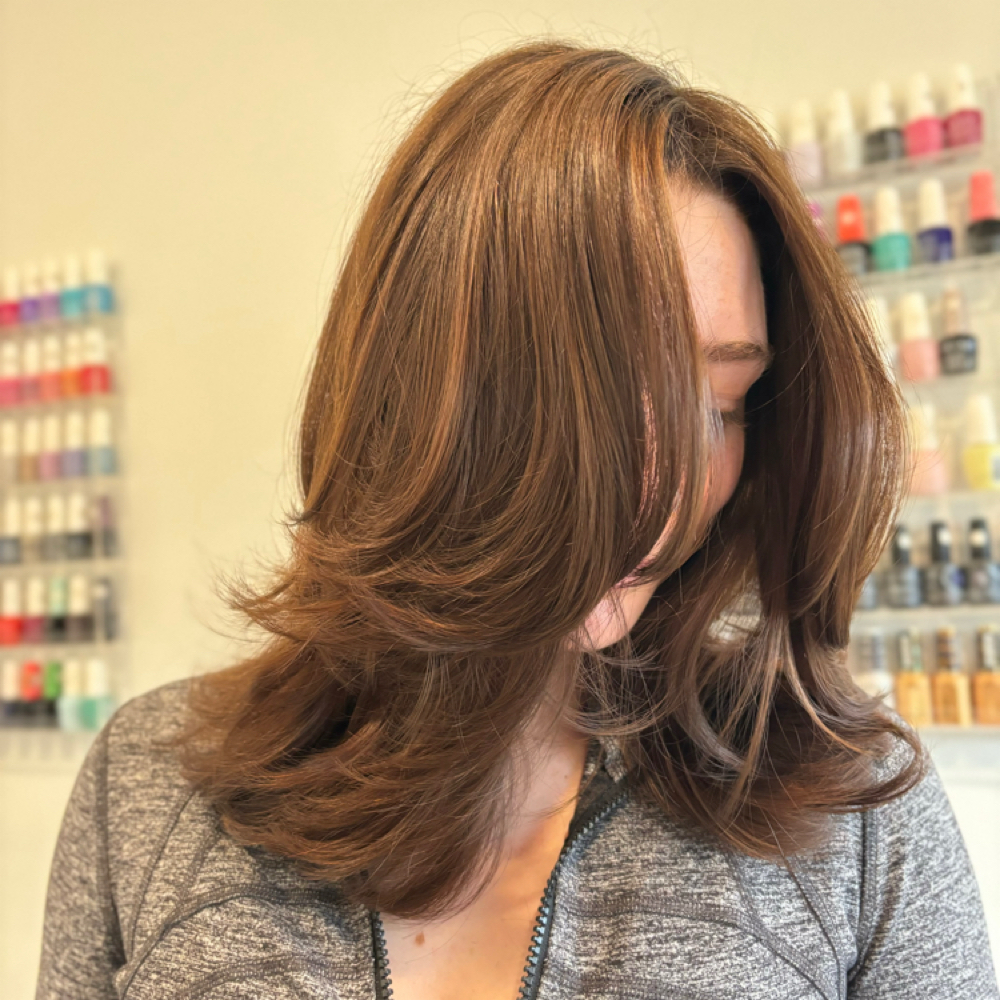 Womens Hair Cut at Meza Beauty in Mundelein, IL
