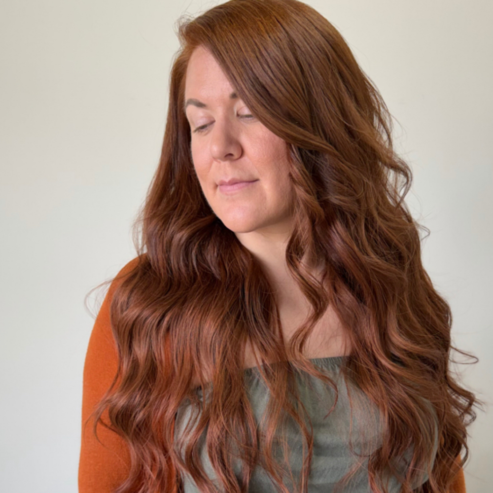 TapeIn Extensions at Crème Salon in Colleyville, TX