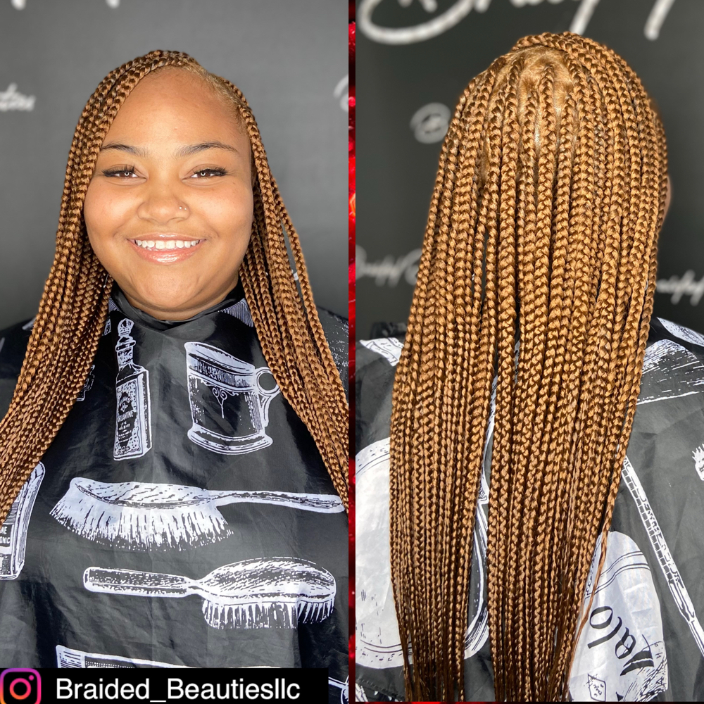 24 inch Knotless Braids