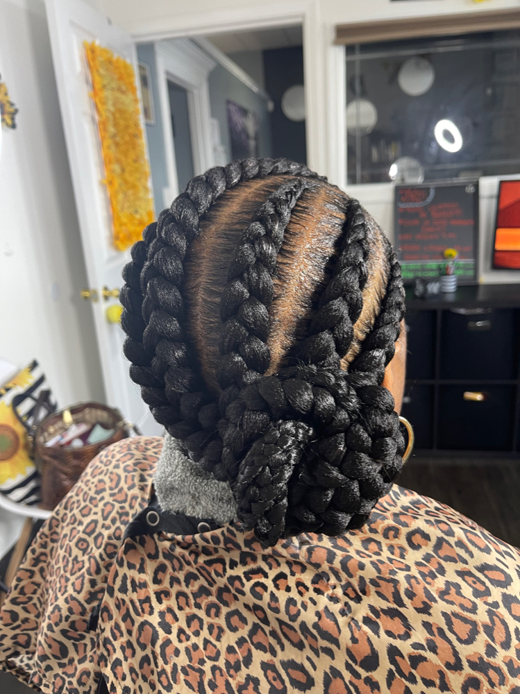 Five Feed-in/Stitch Braids