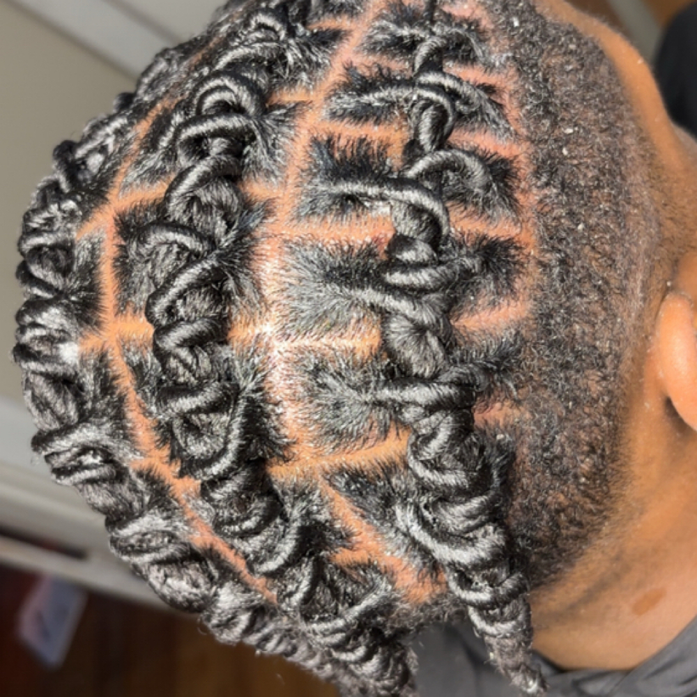 Barrel Twist Protective Style at Beauty4baeee in El Dorado, AR