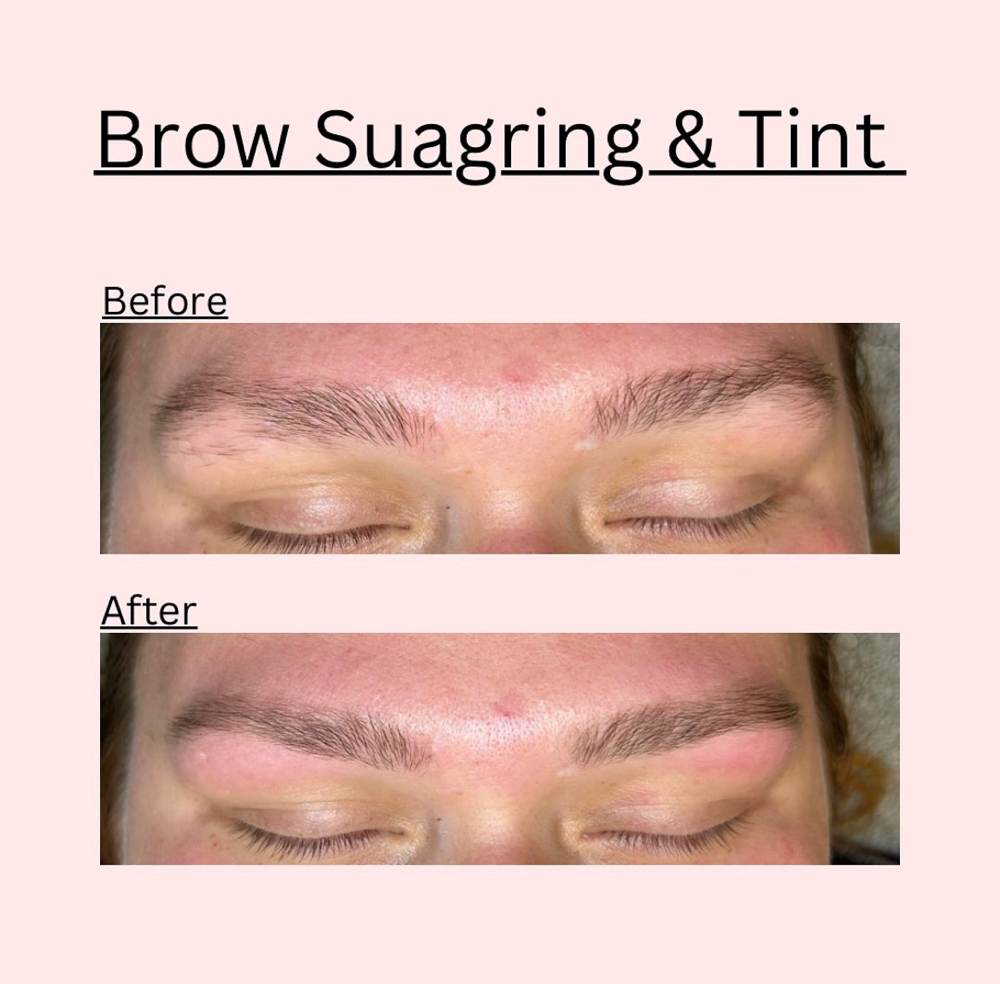 Brow Tint And Sugaring