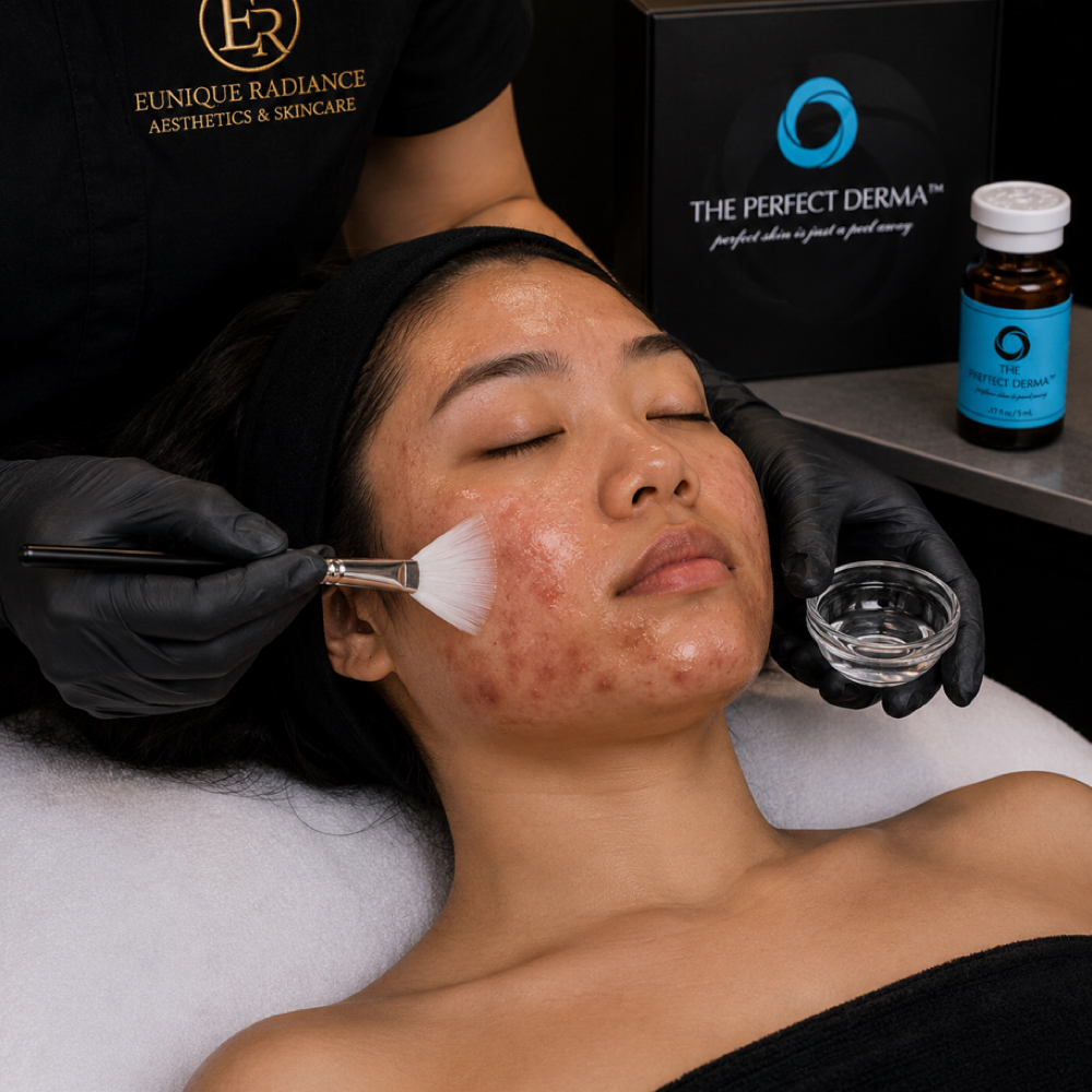 Perfect Derma Peel at Eunique Radiance Aesthetics & Skincare in Marietta, GA