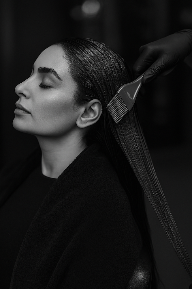 Smoothing hair treatments at Armando P at Onyx Salon in Burlingame, CA