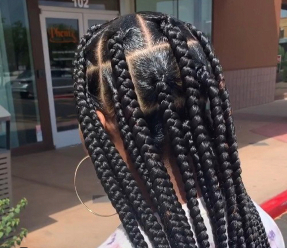 Large Box Braids