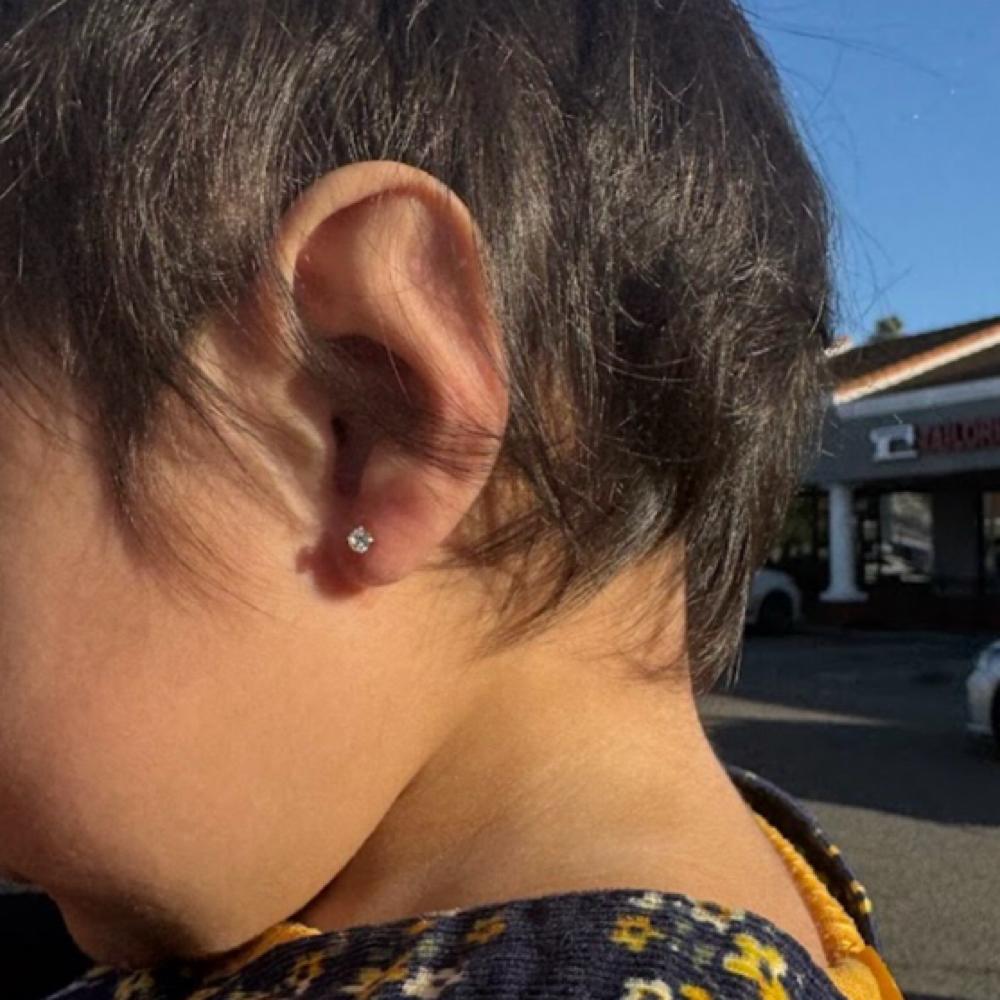 Lobes (ages 4-6 Years) at Vita Aurelia Piercings in Temecula, CA