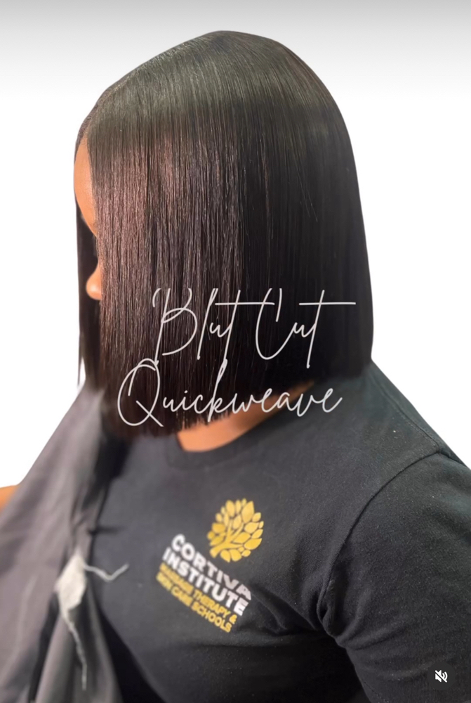 Quickweave Blunt Cut Bob at Bbstyles in Baltimore, MD