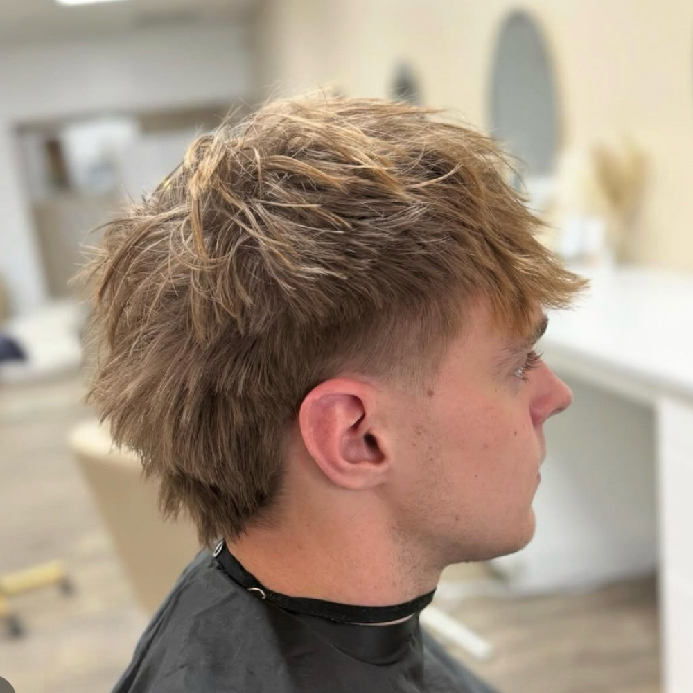 Barber Cut at Champagne Joy in Morris, IL