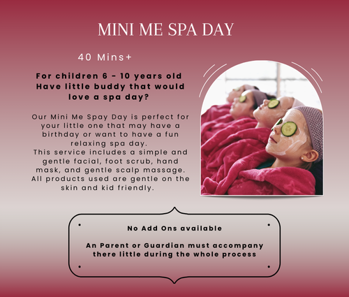 Mini Me Spa Day