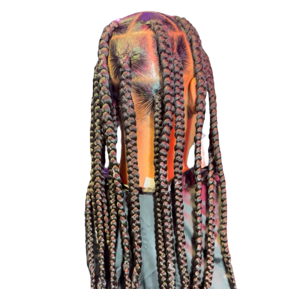 Jumbo Knotless Box Braids