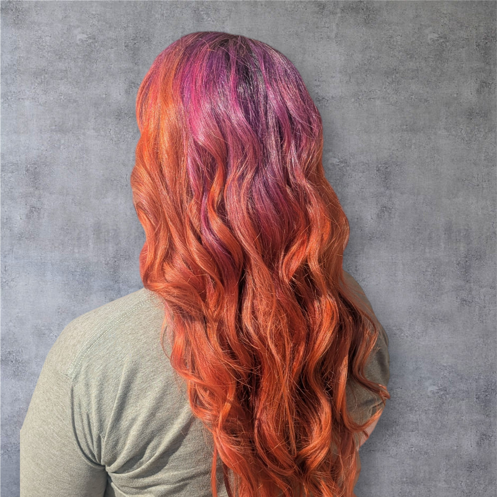 Jade’s Vivid Colors/Double Process. at Once Upon A Fade in Effingham, IL