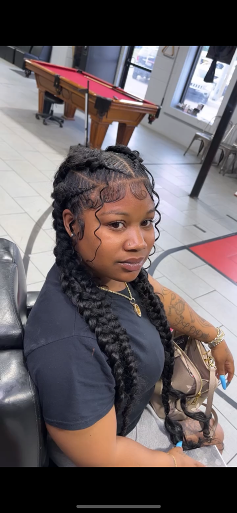 4 Butterfly Braids