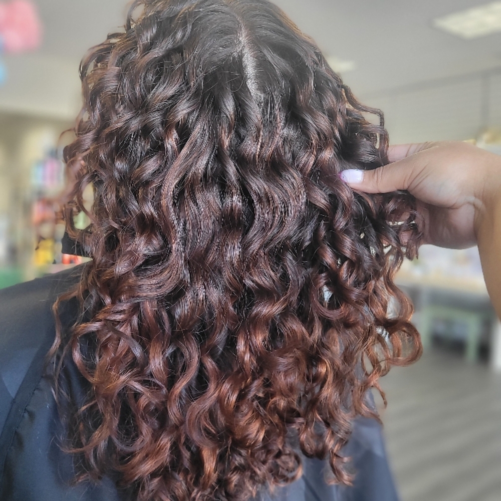 Add On Maintence Curly Haircut at HAIR BY ANGELEAH in Silverdale, WA