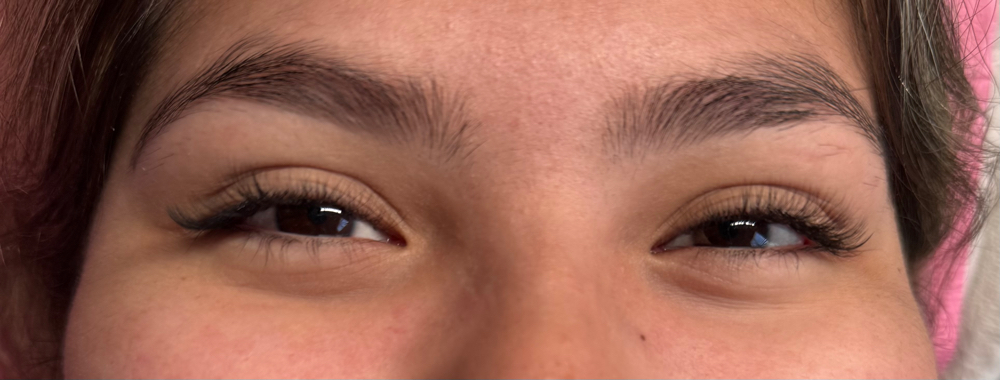 Hybrid lash extensions Full Set at LK Lash & Beauty Bar in Davie, FL