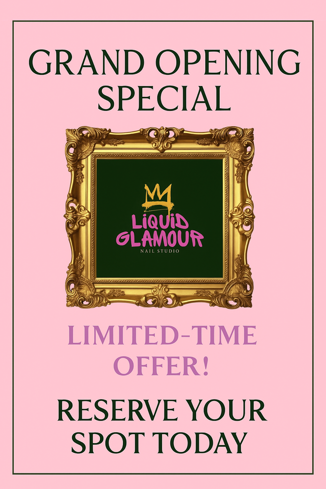 New Client Acrylic Full Set – $45 at Liquid Glamour in Cranberry Twp, PA