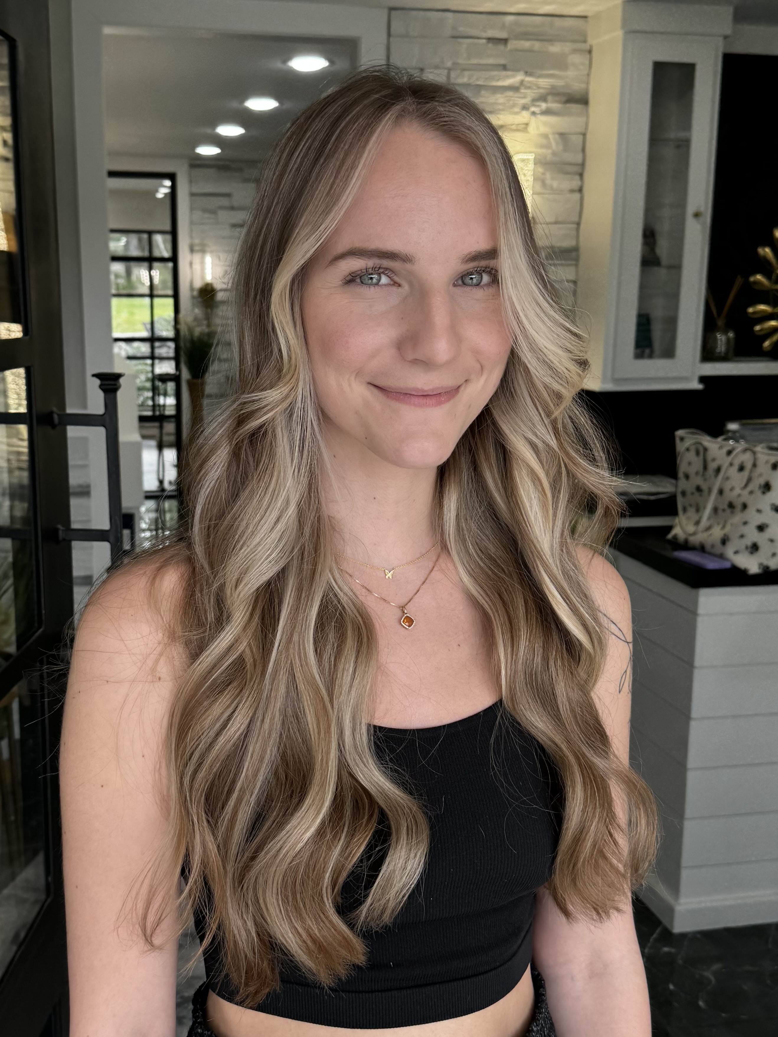 Balayage + Haircut at Richie Hairstylist in The Woodlands, TX